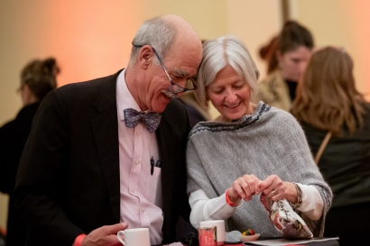 Happy couple at donor event 2022