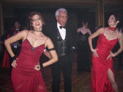 Guests enjoying the ball in 2005