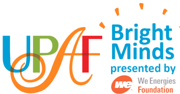 UPAF Bright Minds presented by We Energies Foundation logo